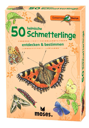 50 heimische Schmetterlinge Moses Verlag