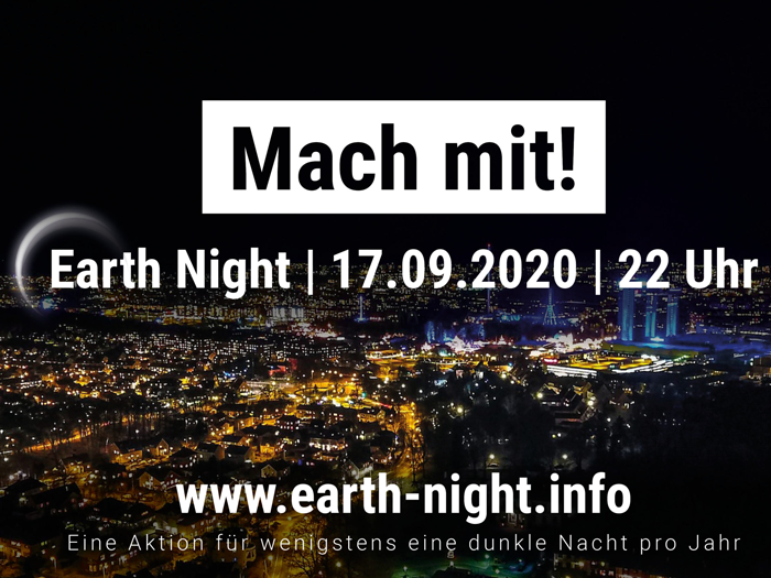 Earth Night Banner 2020